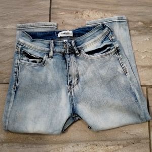 Juniors Bamboo 3/4 long Skinny Jeans